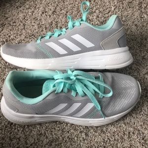 Adidas Cloudfoam athletic shoes